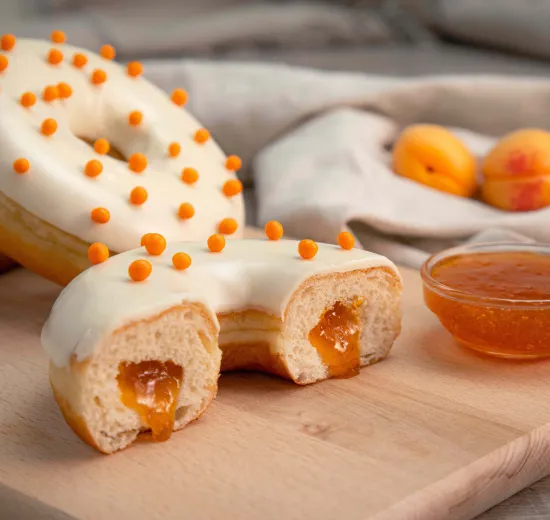 Apricot donuts
