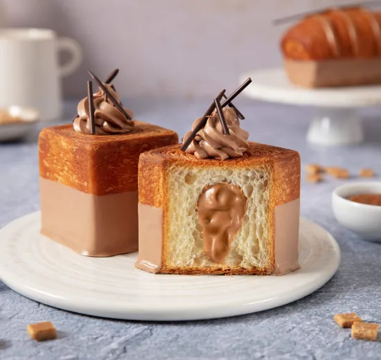 CARAMEL CUBE CROISSANT