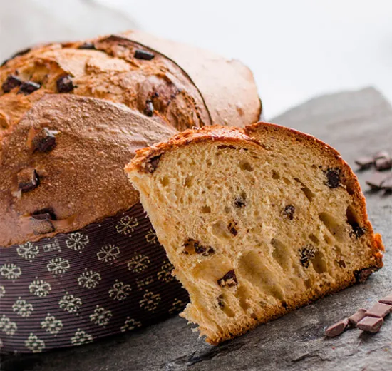 PANETTONE WITH CHESTNUTS