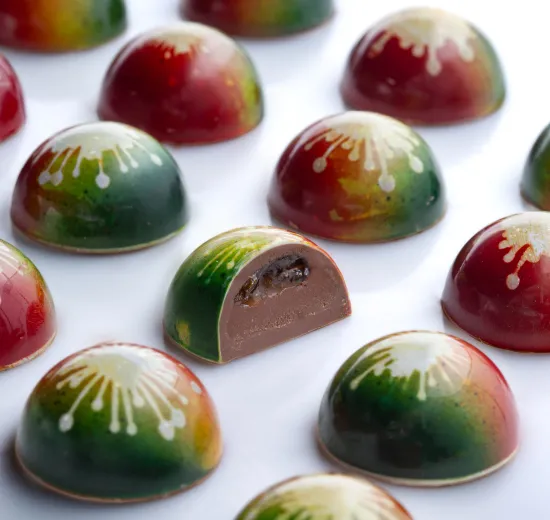 PRALINA MANGO E GANACHE AL LATTE SPEZIATO