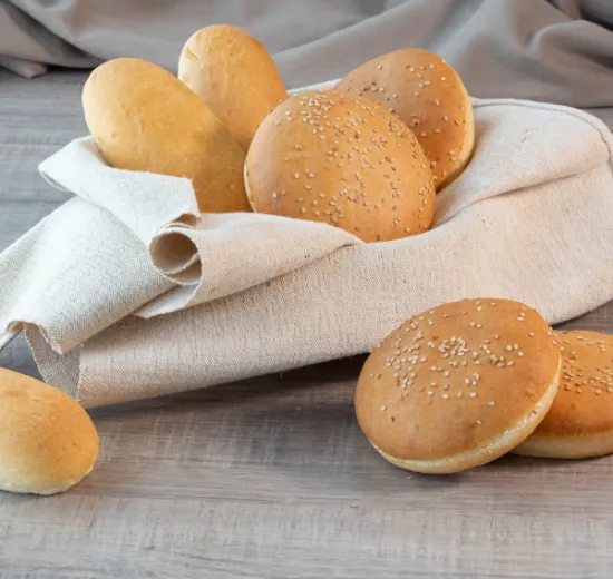 HOT DOG BUNS AND HAMBURGER BUNS