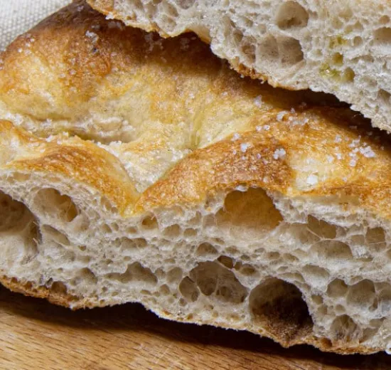 TUSCAN SCHIACCIATA (SFIZIO CROCK)