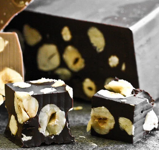 DARK CHOCOLATE SOFT NOUGAT