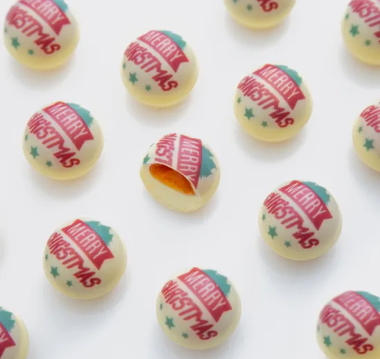 WHITE CHOCOLATE AND MANDARIN TRUFFLE