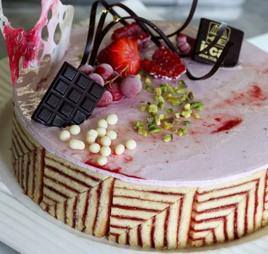 BAVARESE FRAGOLA E LIMONE