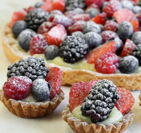 WILDBERRY TART OR TARTLETS (TOP FROLLA)