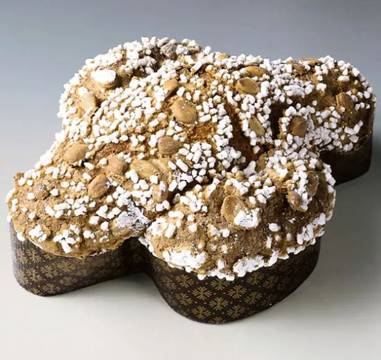 Colomba with chocolate