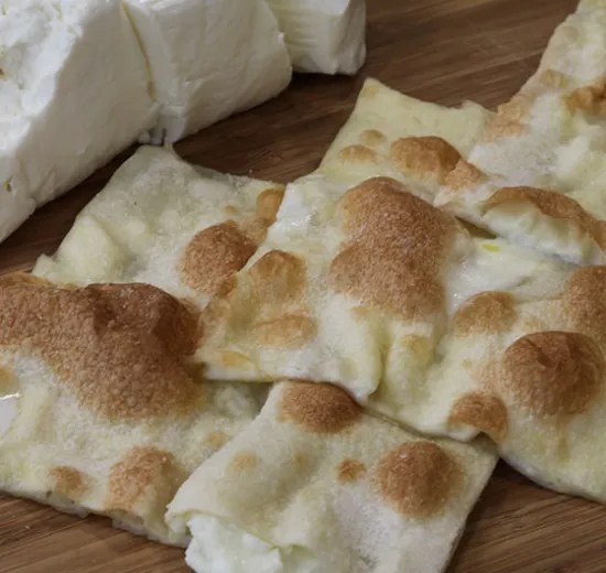 RECCO-STYLE FOCACCIA WITH CHEESE
