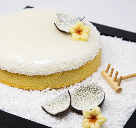 TROPICAL AND COCONUT ZEN TART