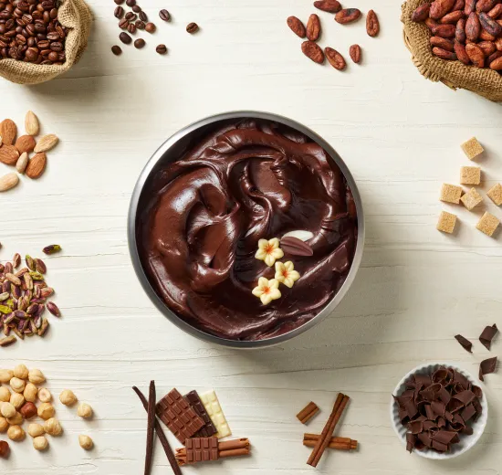 CHOCOLATE ICE CREAM WITH JOYBASE CHOCO TANDEM