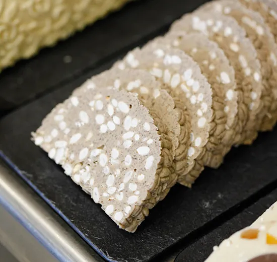 CRUNCHY SOFT NOUGAT (DARK, MILK, WHITE)