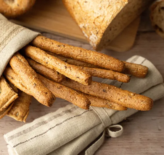 CRACKER E GRISSINI CON PROTEIN BREAD