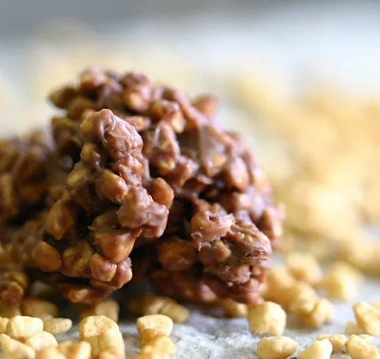 Puffed rice rocher